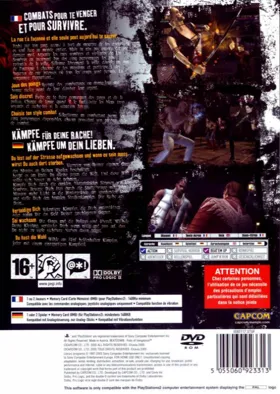 Beat Down (Japan) box cover back